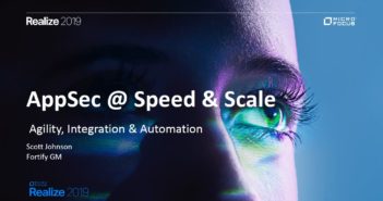 AppSec & DevSecOps – Micro Focus Fortify’s product vision and strategy as a market leader