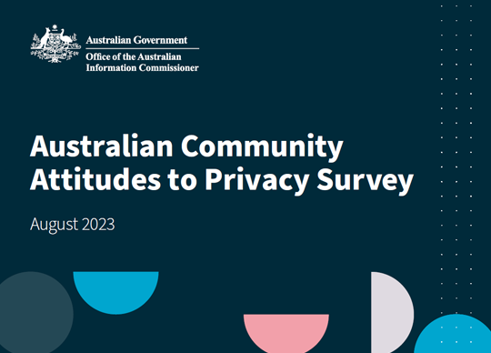 Australian Community Attitudes to Privacy Survey