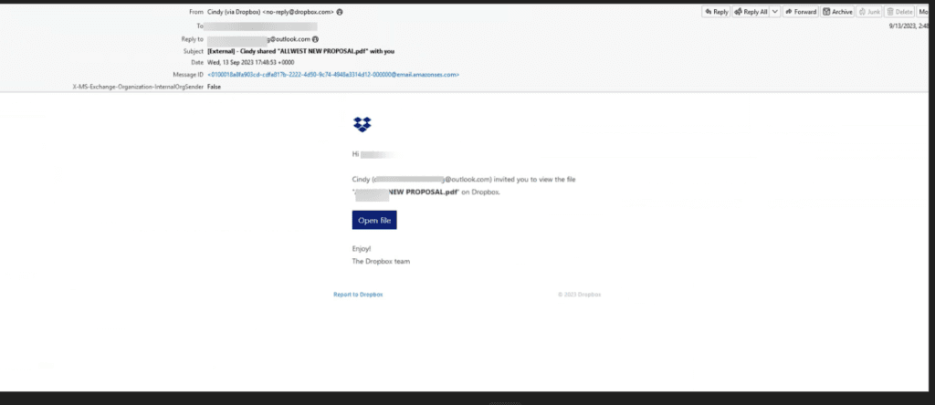 Phishing Via Dropbox - Australian Cyber Security Magazine
