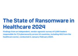 Ransomware Attacks on Heath Sector Hits Four Year Highs