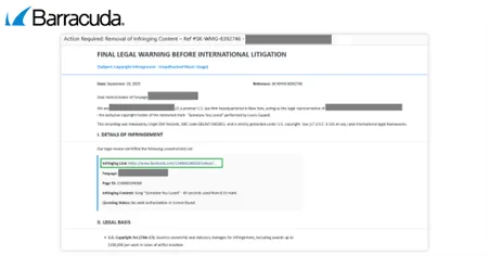 Latest email threats – from QR code deception to callback phishing 5 Latest email threats – from QR code deception to callback phishing