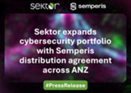Sektor signs Semperis distribution agreement across Australia and New Zealand